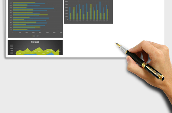 2025黑色全年每月收支对比数据表excel模板