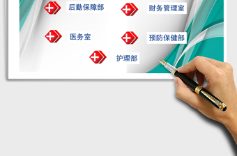 简洁医院绩效考核系统Excel