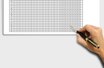 2025年考勤表（公式自动计算）