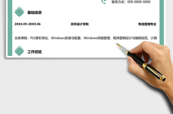 2025年仓库管理员求职简历