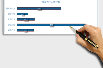 机构贷款客户需求统计分析excel表格下载