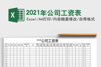 2025年公司工资表