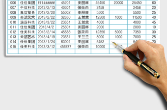 分析客户应收账款账龄excel表格下载