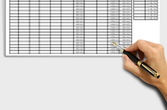 2025年考勤加班记录表（加班统计）