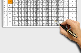 2025年人事绩效考勤表