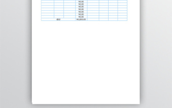 公司采购部费用明细报销表免费下载