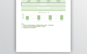 财务费用年度支出记账管理系统免费下载