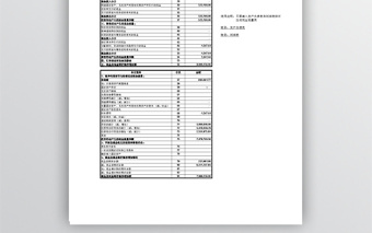 现金流量表模板四联表免费下载