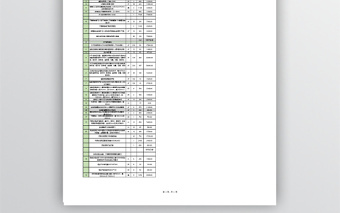工程报价清单模板
