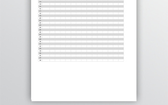 通用学生成绩统计表EXCEL表