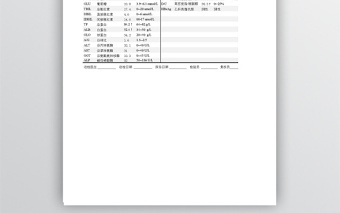 医院检验报告单模板免费下载