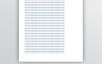 夏令营活动签到表