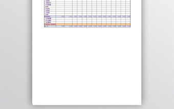 公司管理费用计划表免费下载